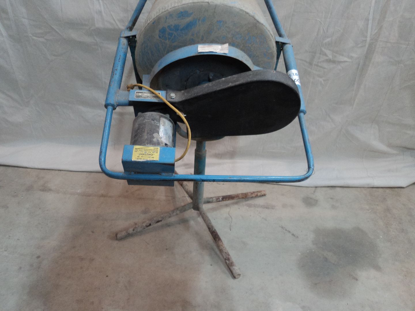 Allen Jac Corp Concrete Mixer 5.6A Emerson Motor 1/4HP Electric 1725